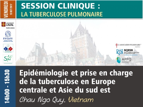 Epidémiologie et prise en charge de la tuberculose en Europe centrale et Asie du sud est