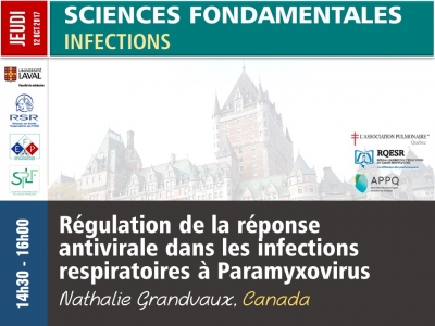 Régulation de la réponse antivirale dans les infections respiratoires à Paramyxovirus