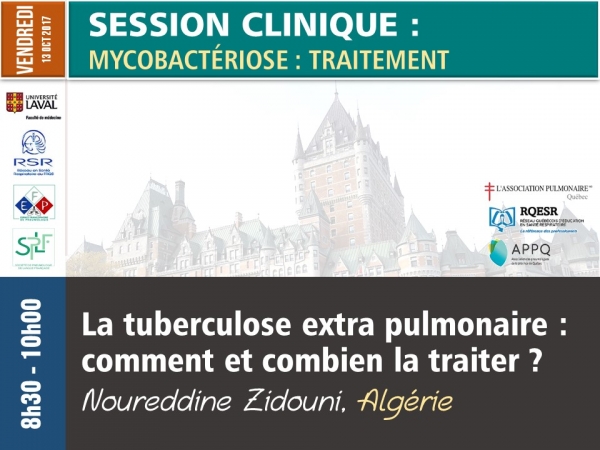 La tuberculose extra-pulmonaire : comment et combien la traiter?