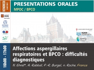 Affections aspergillaires respiratoires et BPCO : difficultés diagnostiques